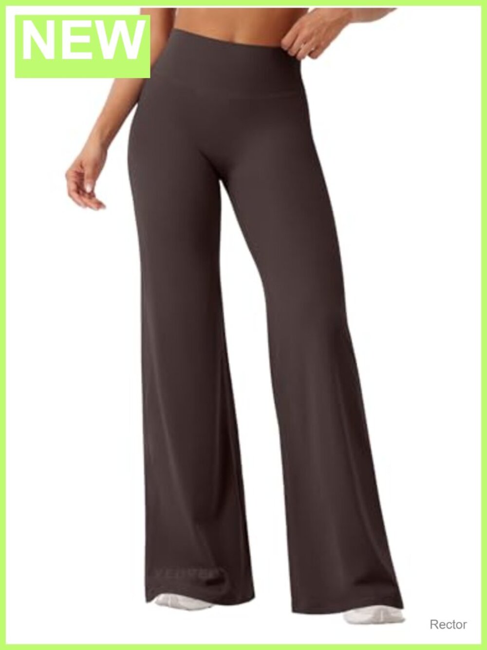 YEOREO Straight Leg Workout Leggings High Waisted Yoga Pants Gym